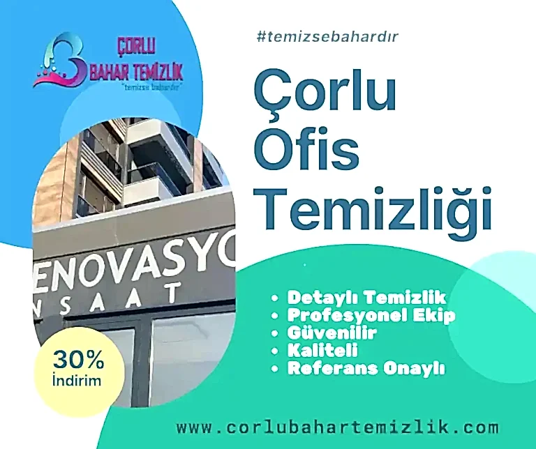 Corlu Ofis Temizligi 2024
