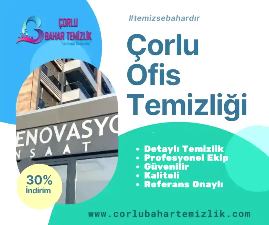 corlu ofis temizligi