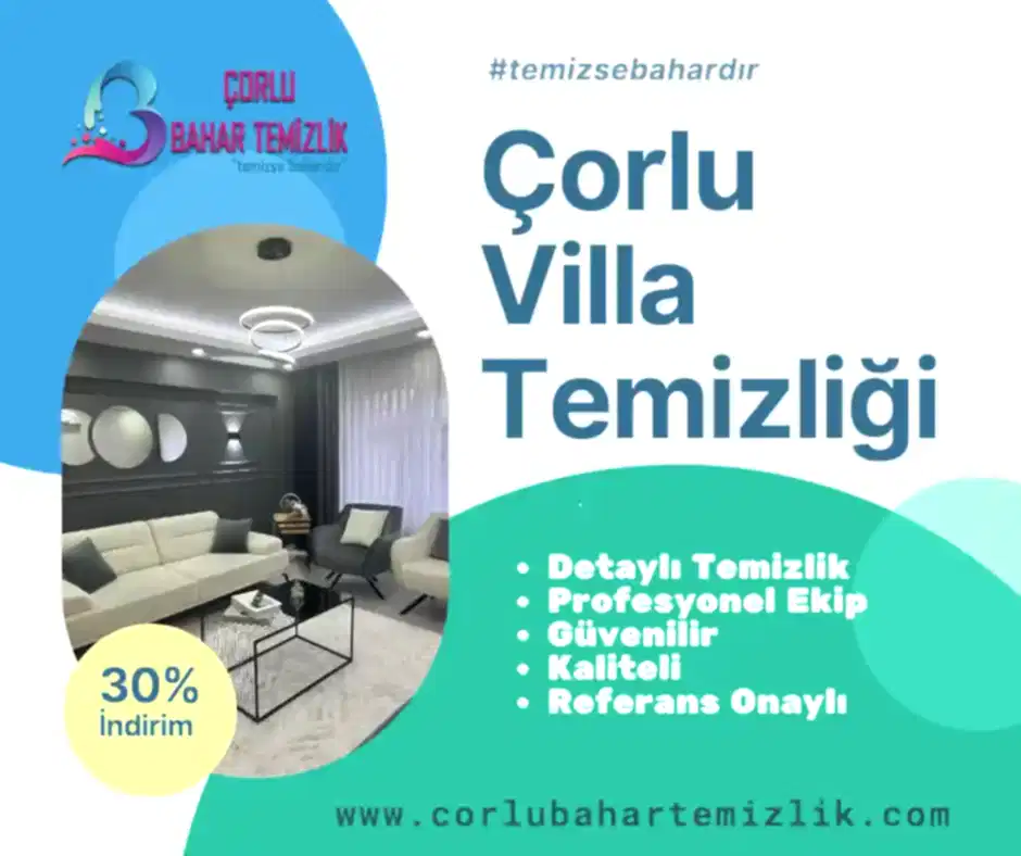 corlu villa temizligi