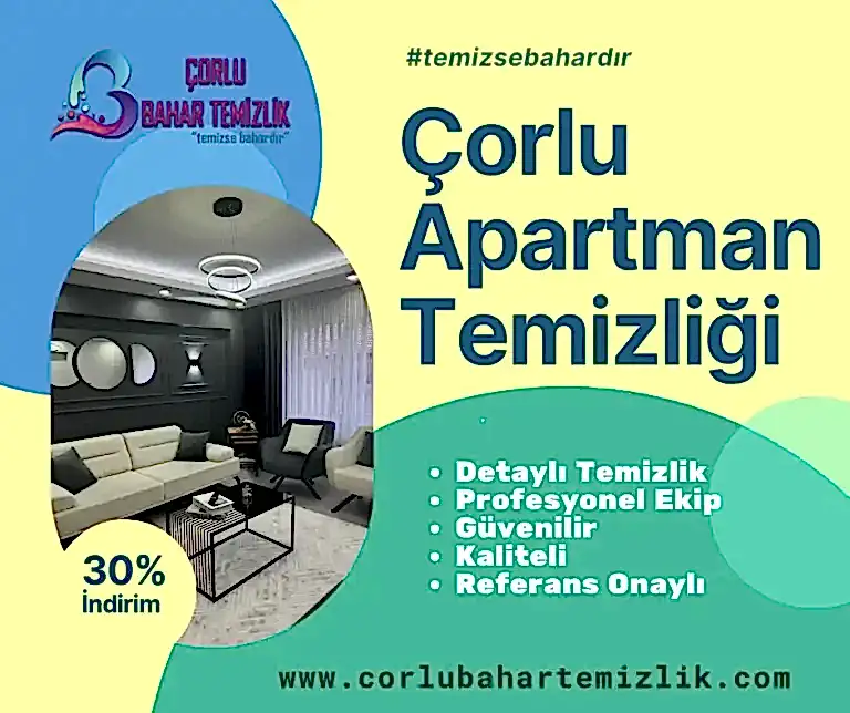 Corlu Apartman Temizligi 2024