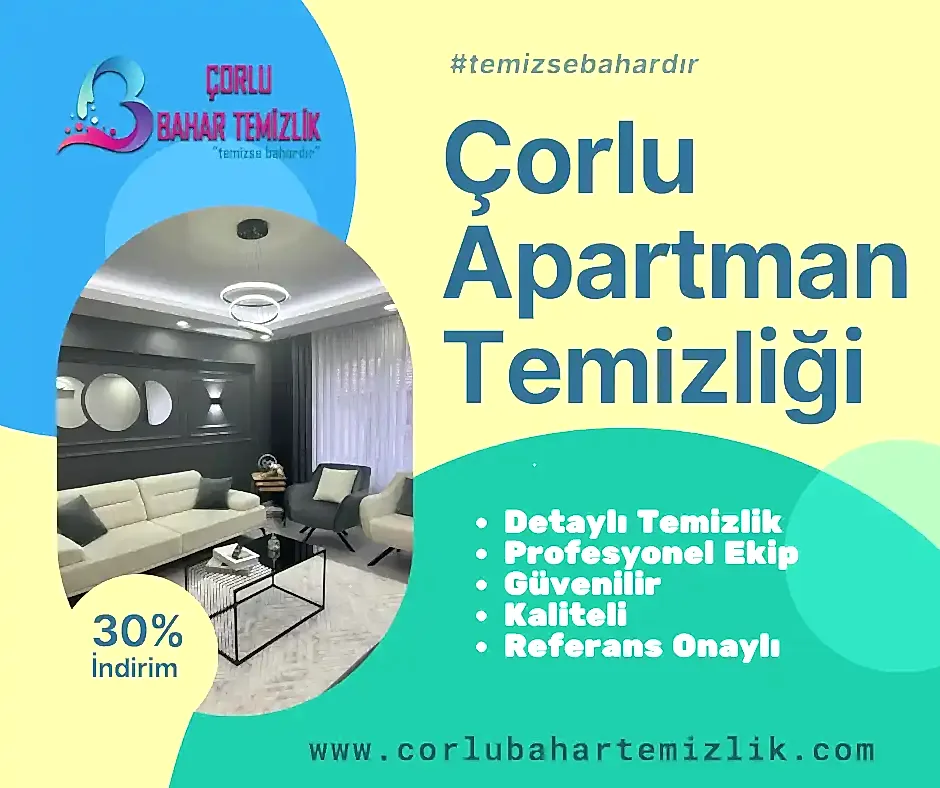 corlu apartman temizligi