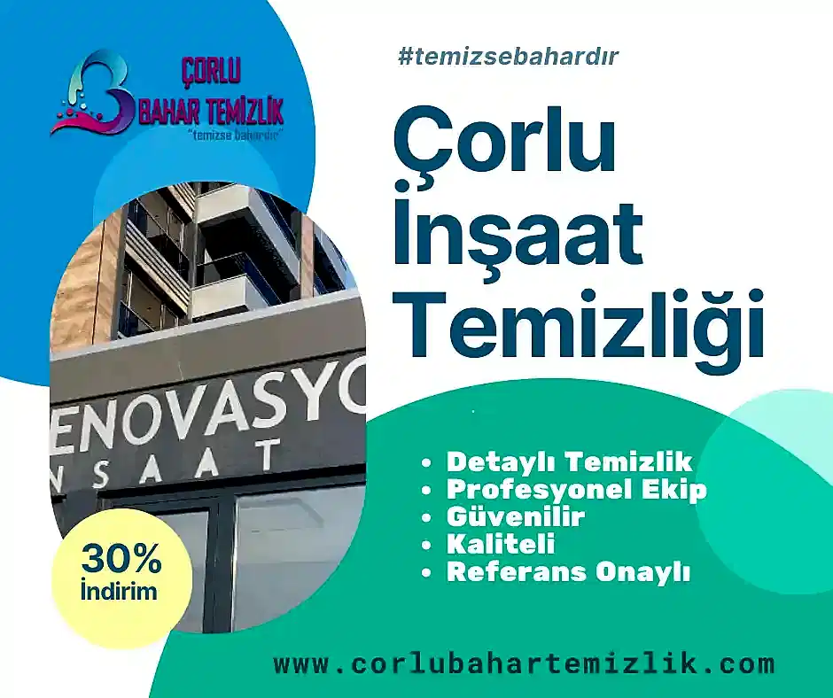 corlu insaat temizligi