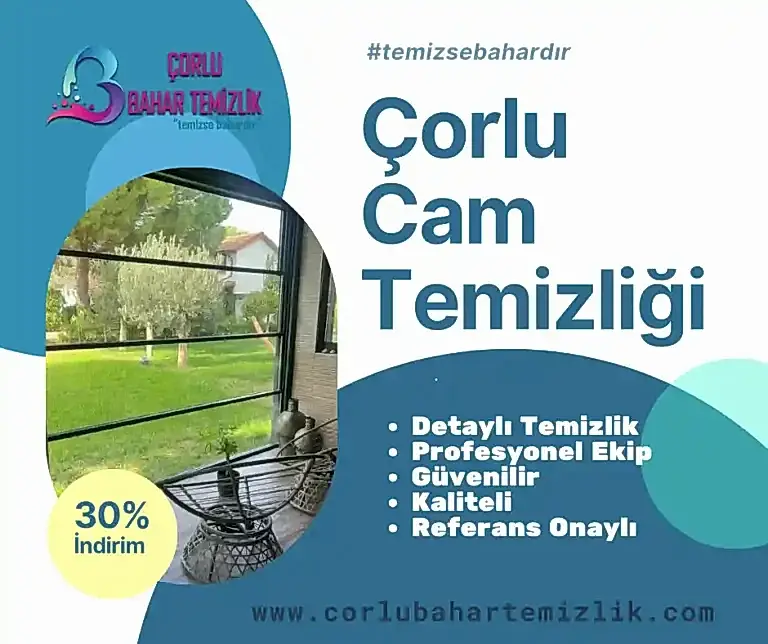 Corlu Cam Temizligi:Pırıl Pırıl Manzaralar