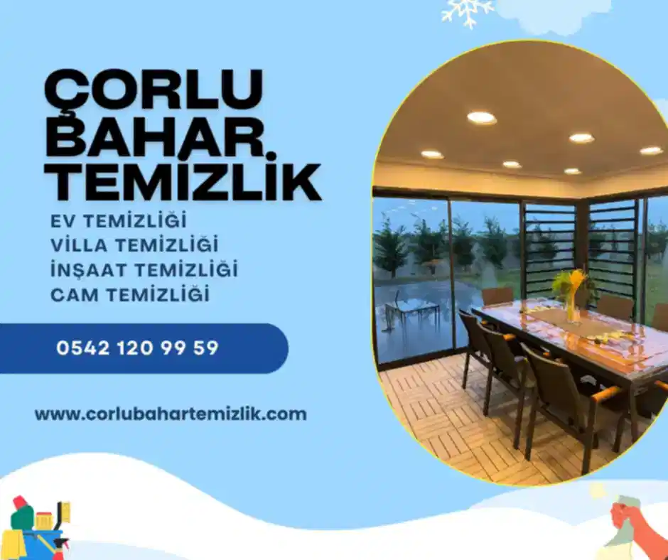 corlu temizlik sirketi bahar temizlik